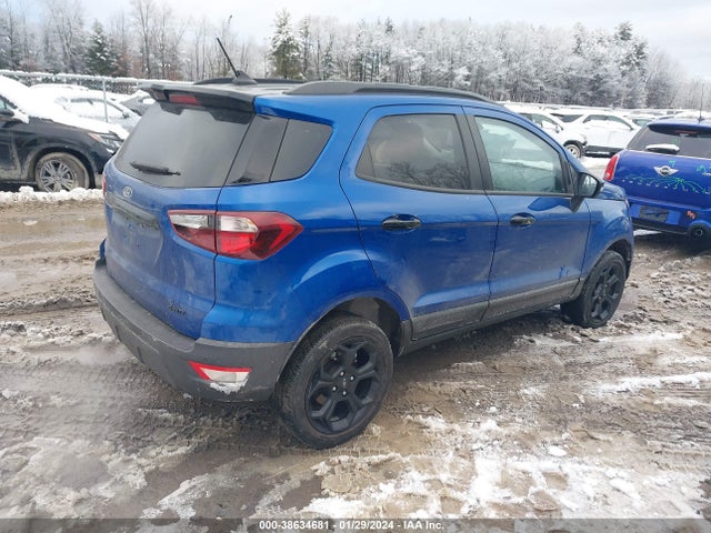 Aukcja sprzedaży 2021 Ford Ecosport Ses, vin: MAJ6S3JL5MC451644, numer aukcji: 38634681