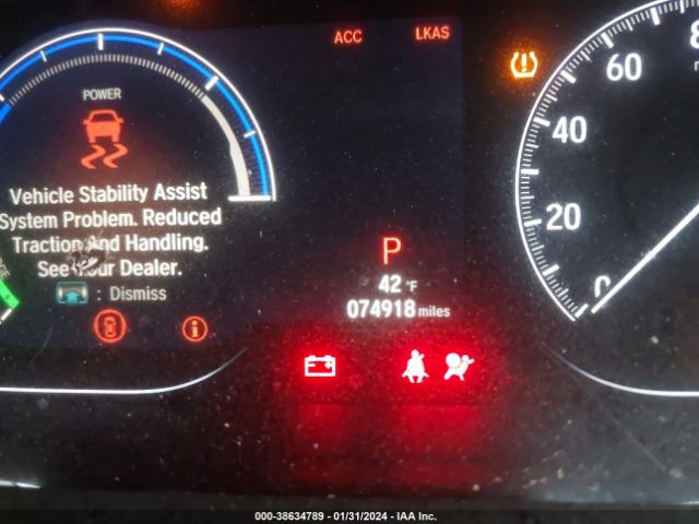 1HGCV3F43JA014563 Honda Accord Hybrid Ex