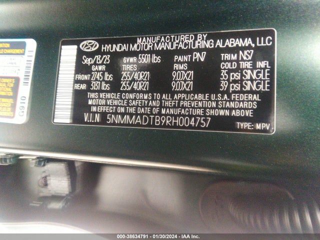 Genesis Gv70 2.5t Awd 2024 5NMMADTB9RH004757 Image 9