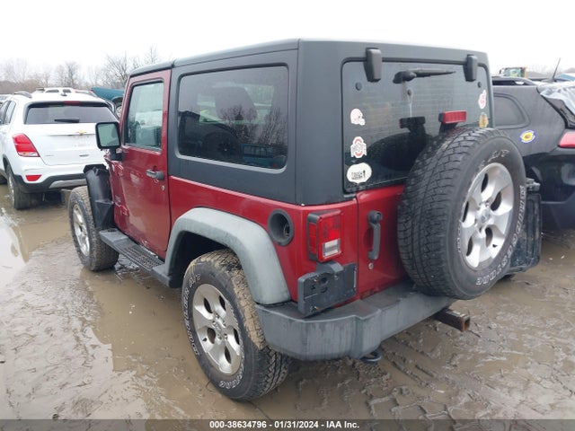 2011 JEEP WRANGLER SPORT VIN: 1J4AA2D14BL613170
