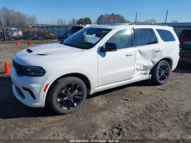 1C4RDJDG5MC696805 Dodge Durango Gt Plus Awd