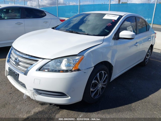 2014 NISSAN SENTRA S VIN: 3N1AB7AP1EL625314