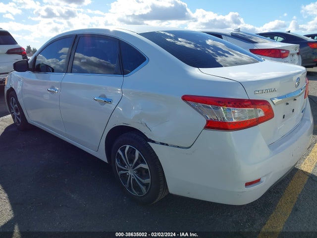 2014 NISSAN SENTRA S VIN: 3N1AB7AP1EL625314