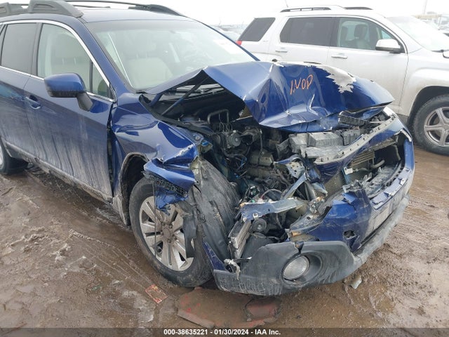 2017 SUBARU OUTBACK 2.5I PREMIUM VIN: 4S4BSADC2H3315689
