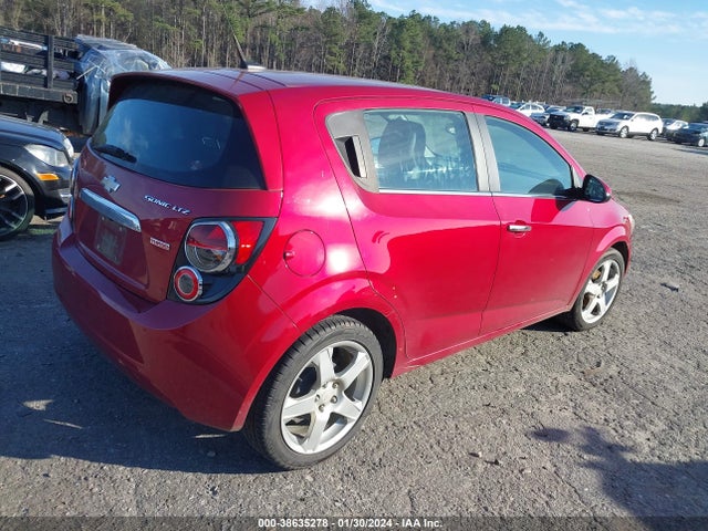 Chevrolet Sonic Ltz Auto 2014 1G1JE6SB3E4225139 Image 4
