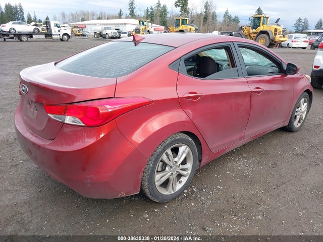 2013 HYUNDAI ELANTRA GLS VIN: 5NPDH4AE1DH348006
