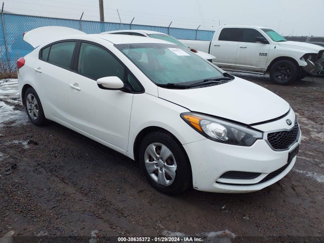 2016 KIA FORTE LX VIN: KNAFK4A67G5613435