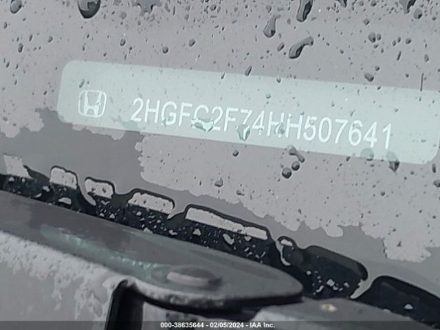 2HGFC2F74HH507641 Honda CIVIC EX