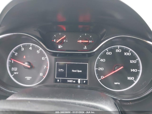 2019 CHEVROLET CRUZE LT VIN: 1G1BE5SM2K7108596