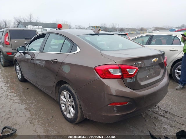 2019 CHEVROLET CRUZE LT VIN: 1G1BE5SM2K7108596
