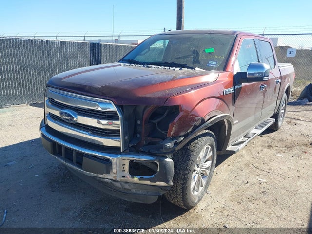 2015 FORD F-150 LARIAT VIN: 1FTEW1CP0FFB28568