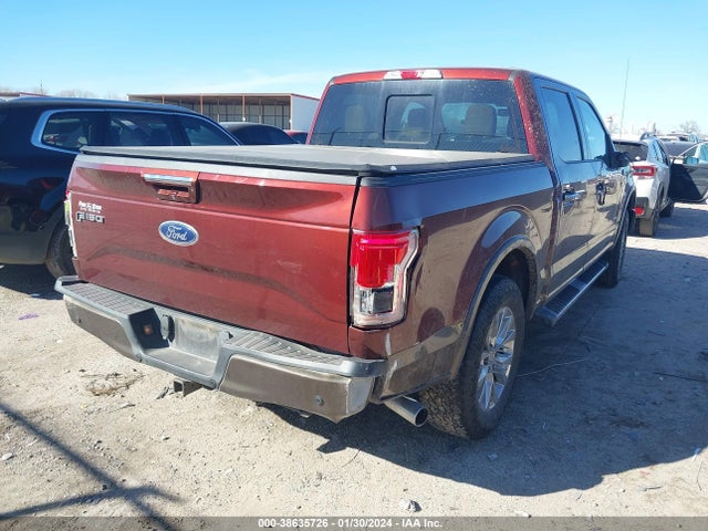 2015 FORD F-150 LARIAT VIN: 1FTEW1CP0FFB28568
