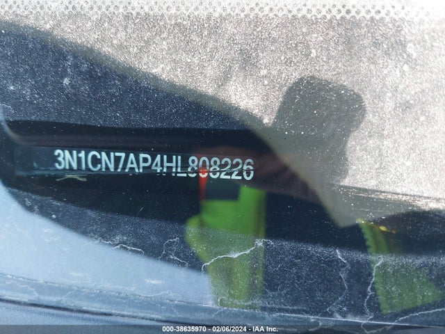 Nissan Versa 1.6 Sv 2017 3N1CN7AP4HL808226 Image 9
