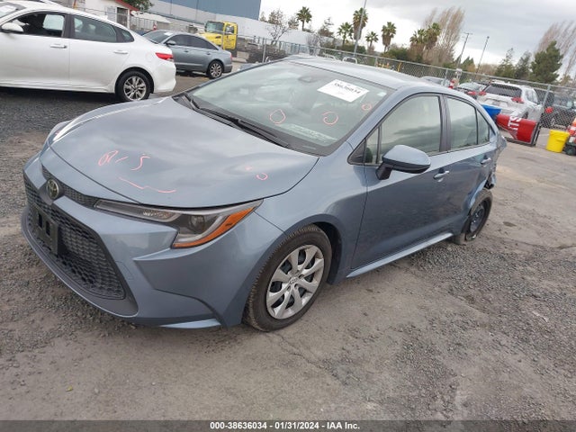 2022 TOYOTA COROLLA LE VIN: JTDEPMAE2NJ230322