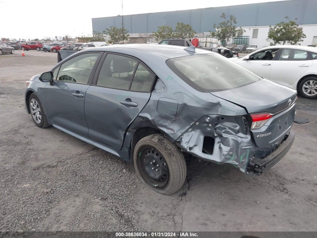 2022 TOYOTA COROLLA LE VIN: JTDEPMAE2NJ230322