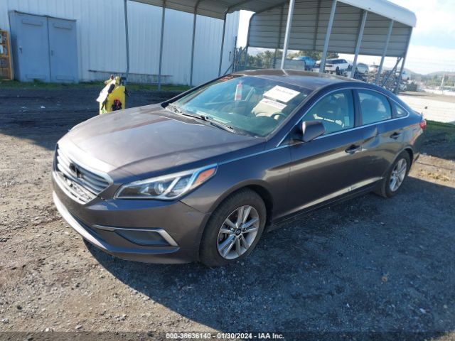 2017 HYUNDAI SONATA 5NPE24AF5HH543000 Photo 1