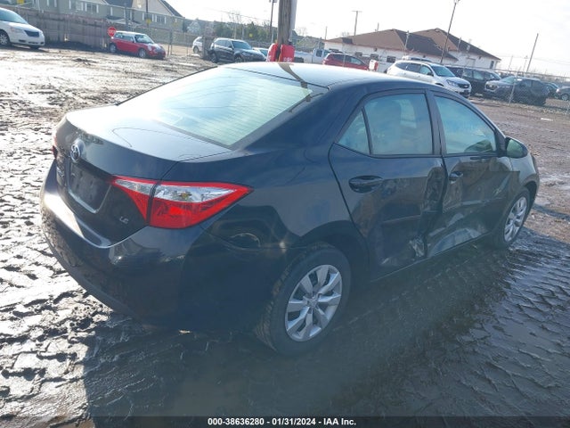 2016 TOYOTA COROLLA LE VIN: 2T1BURHE3GC584623