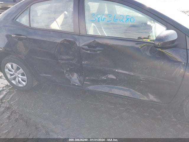 2016 TOYOTA COROLLA LE VIN: 2T1BURHE3GC584623