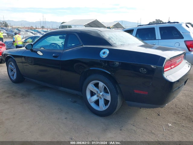 2013 DODGE CHALLENGER SXT VIN: 2C3CDYAG4DH510675