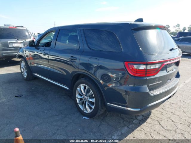 1C4RDHAG3JC114385 Dodge Durango Sxt Rwd