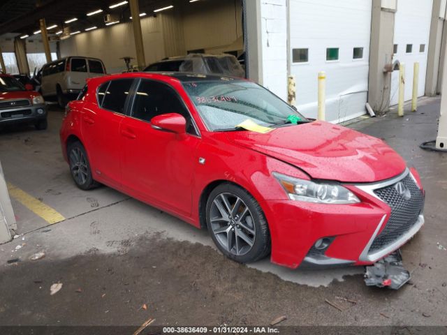 2015 Lexus Ct 200h მანქანა იყიდება აუქციონზე, vin: JTHKD5BH3F2211685, აუქციონის ნომერი: 38636409