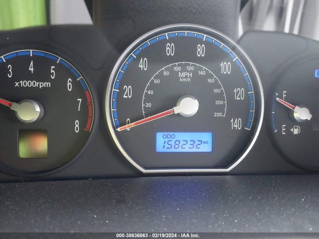 2008 HYUNDAI SANTA FE GLS VIN: 5NMSG13D78H227027