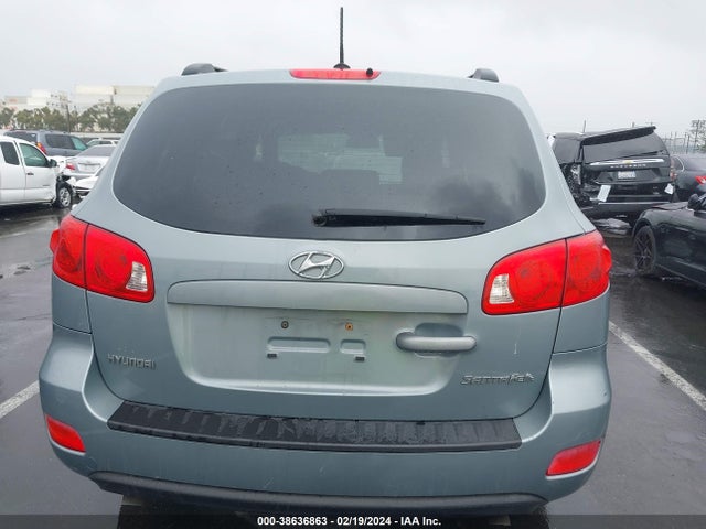 2008 HYUNDAI SANTA FE GLS VIN: 5NMSG13D78H227027