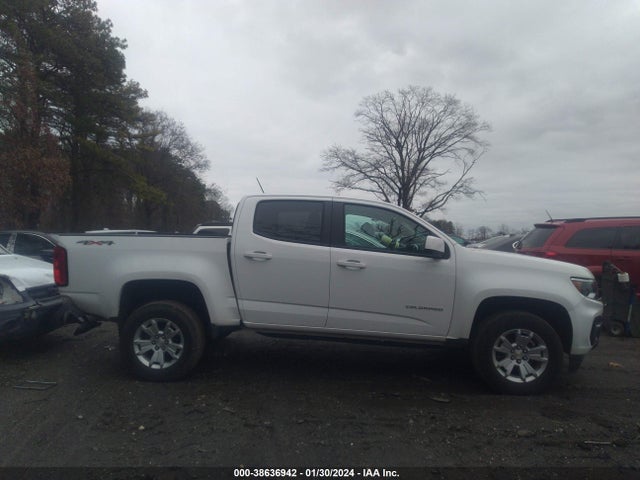 2021 CHEVROLET COLORADO 4WD SHORT BOX LT VIN: 1GCGTCEN9M1294557