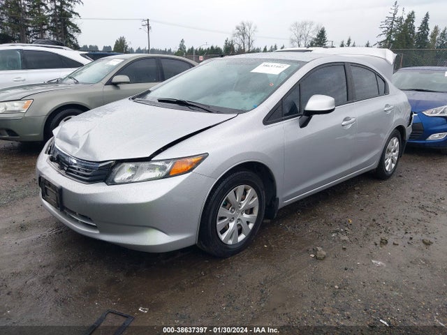 2012 HONDA CIVIC LX VIN: 19XFB2F56CE304142