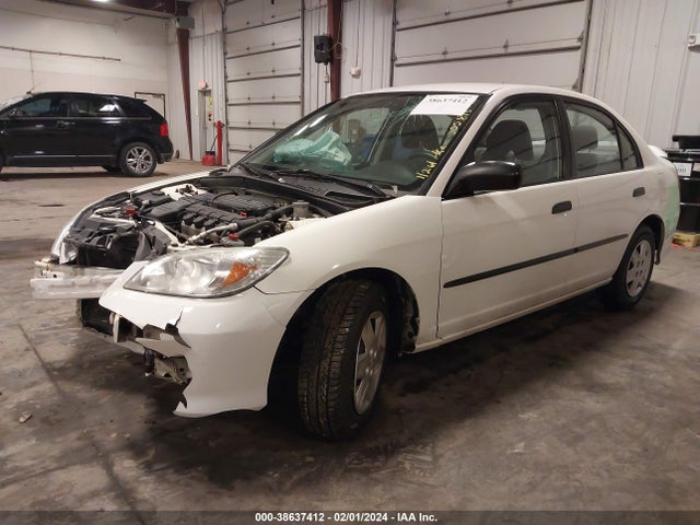 Aukcja sprzedaży 2004 Honda Civic Vp, vin: 1HGES16454L005815, numer aukcji: 38637412