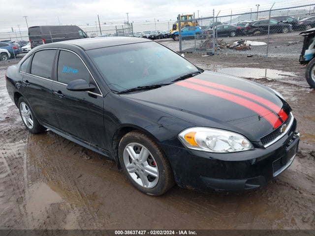 2012 CHEVROLET IMPALA POLICE VIN: 2G1WD5E38C1320439