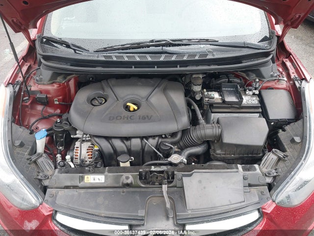 2013 HYUNDAI ELANTRA GLS VIN: 5NPDH4AEXDH204079