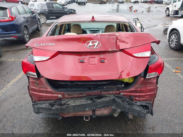 2013 HYUNDAI ELANTRA GLS VIN: 5NPDH4AEXDH204079