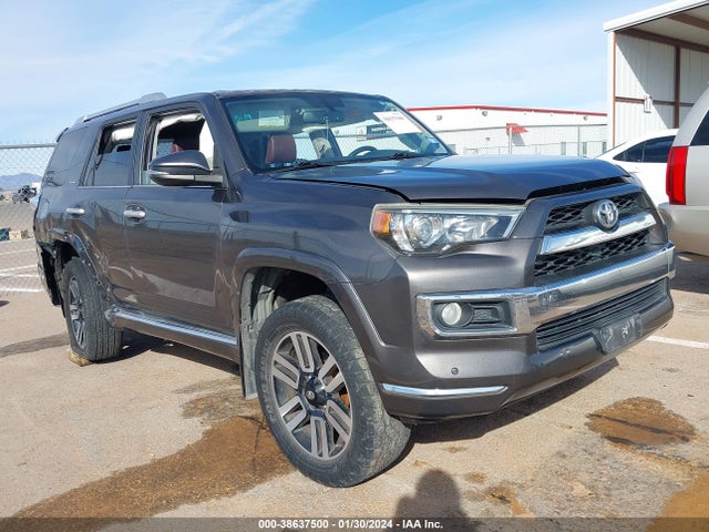 Toyota 4runner Limited 2016 JTEBU5JR6G5400628 Image 1