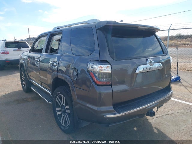 Toyota 4runner Limited 2016 JTEBU5JR6G5400628 Image 3