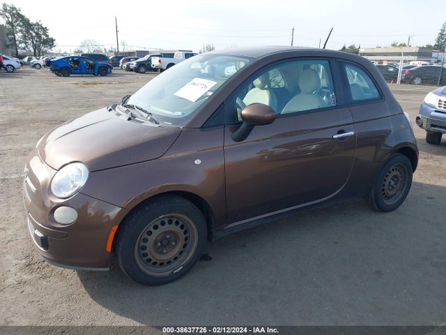2012 FIAT 500 3C3CFFAR9CT113923 Photo 1