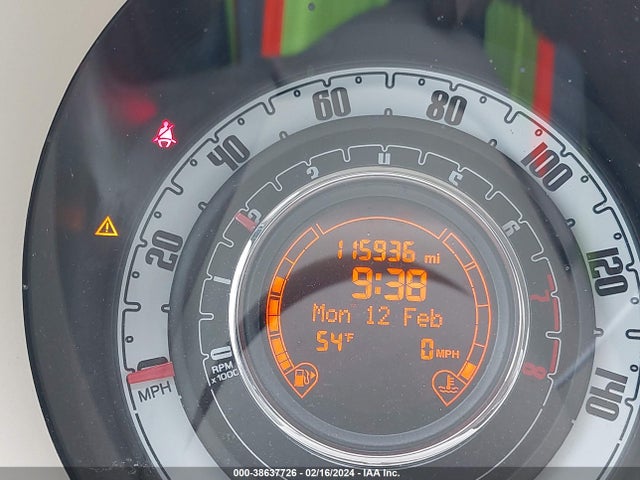 2012 FIAT 500 3C3CFFAR9CT113923 Photo 6