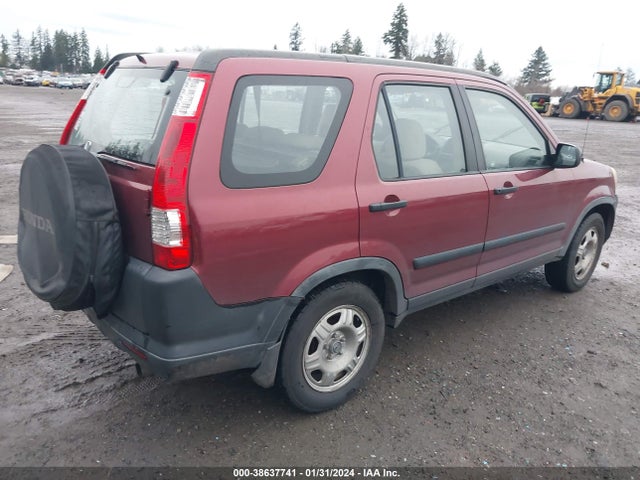 2005 HONDA CR-V LX VIN: JHLRD68545C010148
