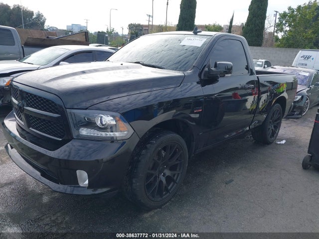 RAM 1500 Night Regular Cab 4x2 6'4 Box 2017 3C6JR6CT1HG695977 Image 2