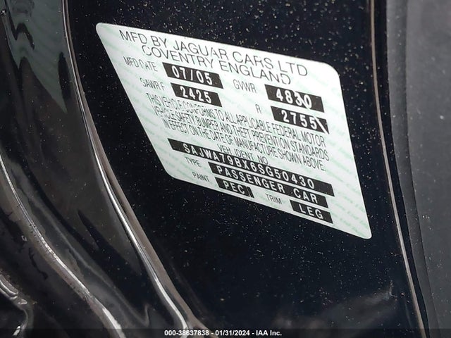 2006 JAGUAR XJ SAJWA79BX6SG50430 Photo 8