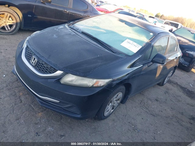 2013 HONDA CIVIC LX VIN: 2HGFB2F57DH598674