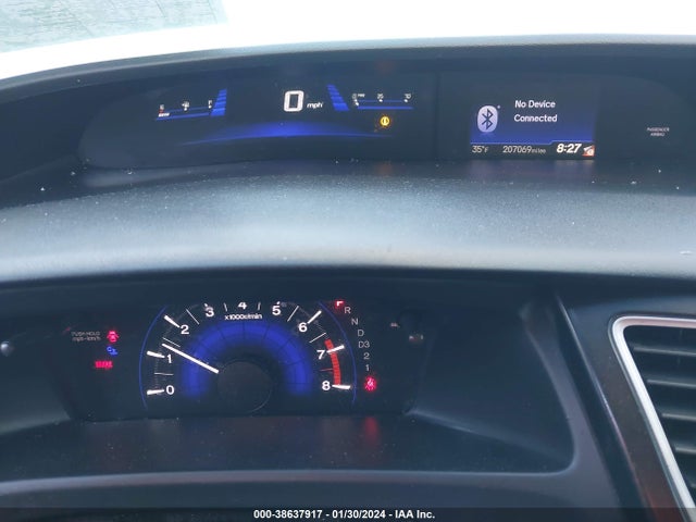 2013 HONDA CIVIC LX VIN: 2HGFB2F57DH598674