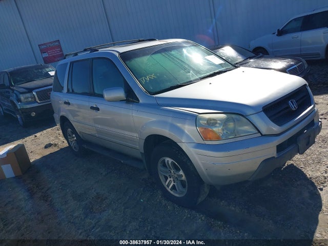 2005 HONDA PILOT EX-L VIN: 5FNYF18535B051749