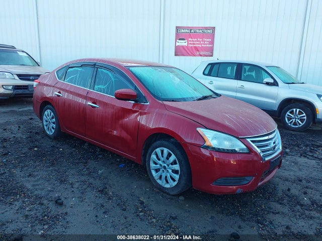 2013 NISSAN SENTRA SV VIN: 3N1AB7AP4DL731514