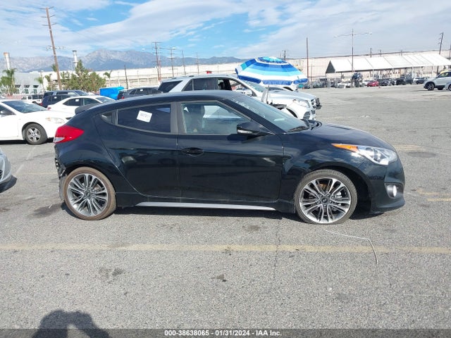 2017 HYUNDAI VELOSTER TURBO VIN: KMHTC6AE0HU314409