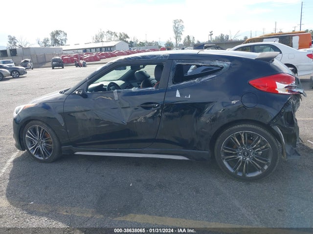 2017 HYUNDAI VELOSTER TURBO VIN: KMHTC6AE0HU314409