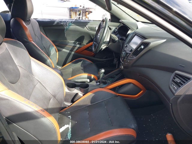 2017 HYUNDAI VELOSTER TURBO VIN: KMHTC6AE0HU314409