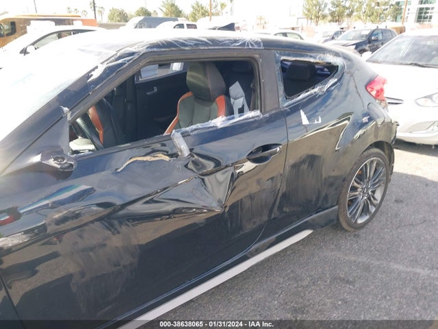 2017 HYUNDAI VELOSTER TURBO VIN: KMHTC6AE0HU314409