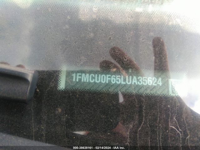 1FMCU0F65LUA35624 Ford ESCAPE S