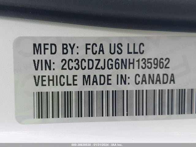 Dodge Challenger Gt 2022 2C3CDZJG6NH135962 Image 9
